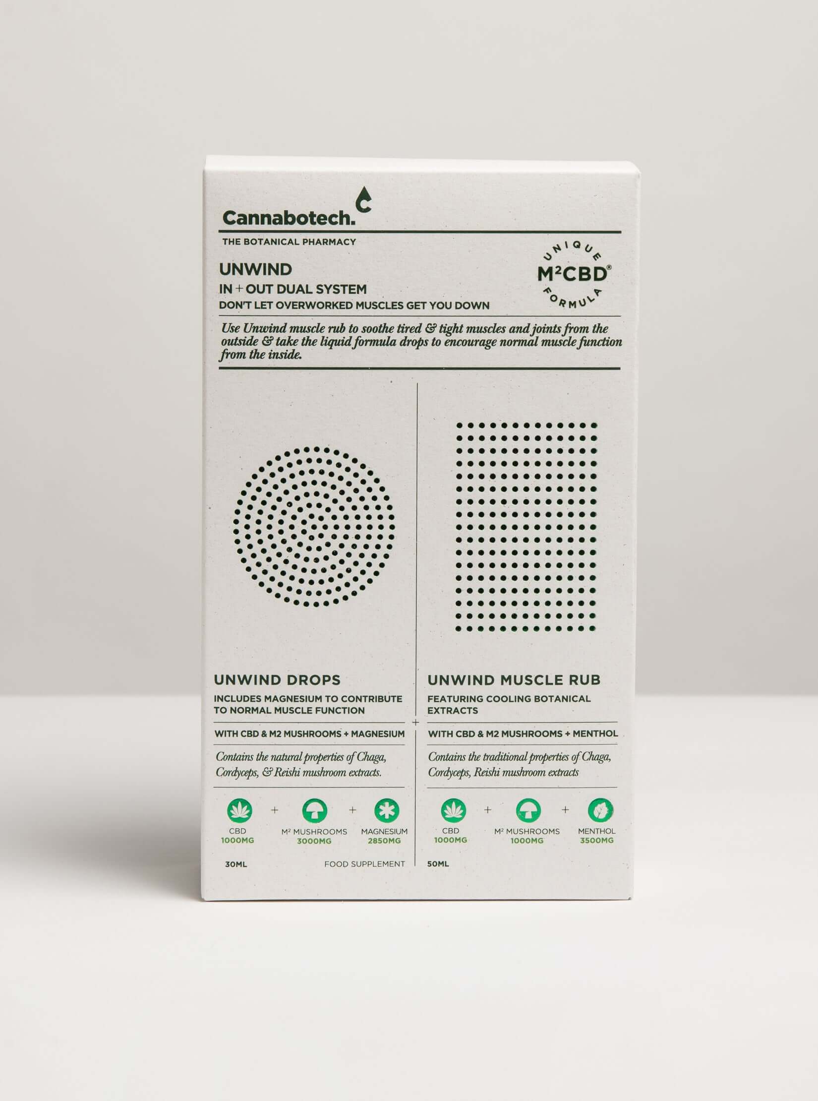 Unwind Dual System: Unwind Drops & Unwind Muscle Drops