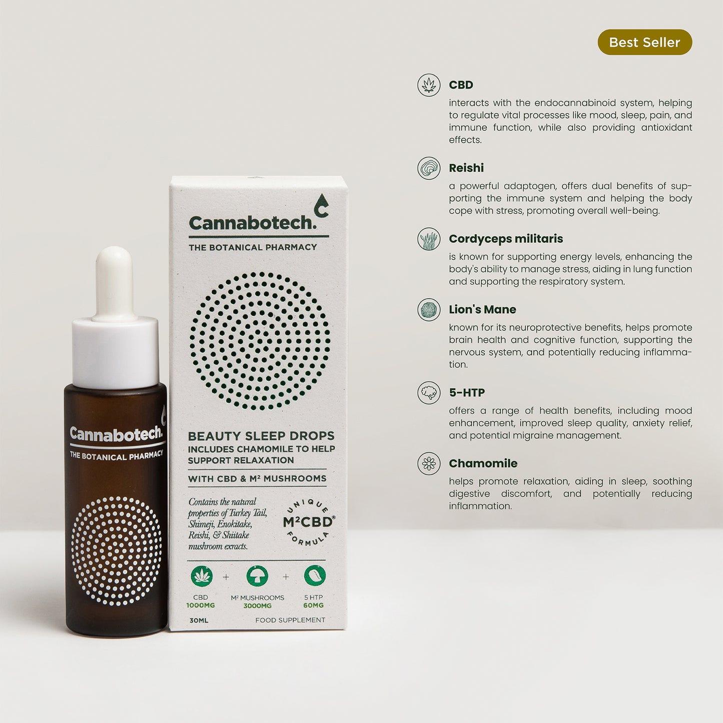 CBD Sleep Drops UK - ingredients