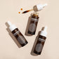 3 CBD oil tinctures: beauty sleep drops, relax drops, immunity drops.
