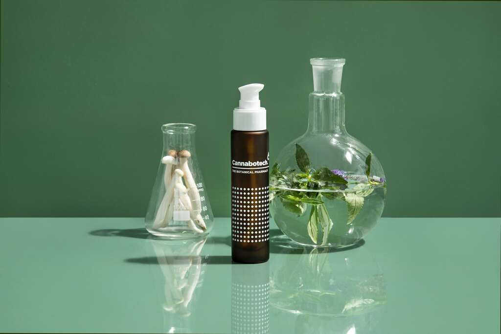 skin balm with functional mushrooms and CBD