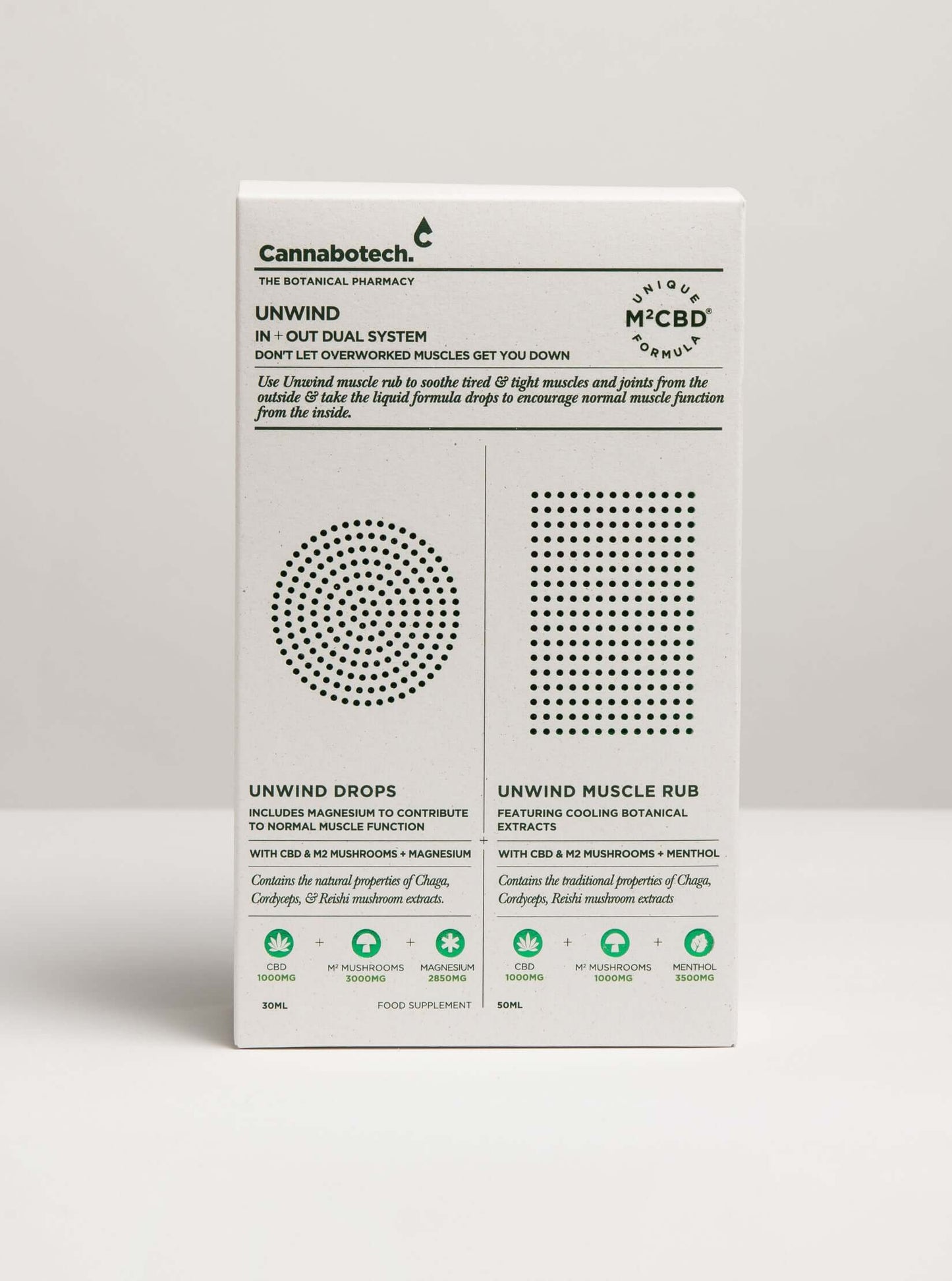 Unwind Dual System: Unwind Drops & Unwind Muscle Drops