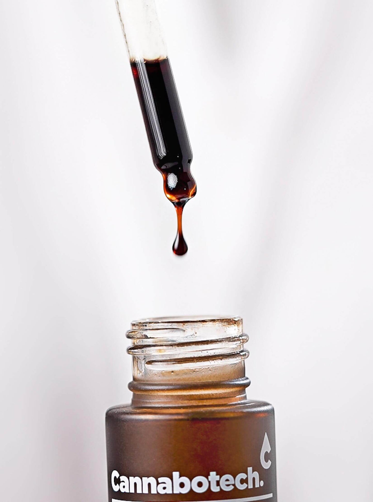 Uplift CBD Drops being applied